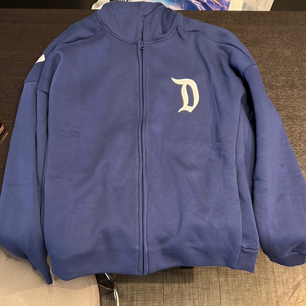 BNWT Disneyland Blue Zip Up Hoodie Medium